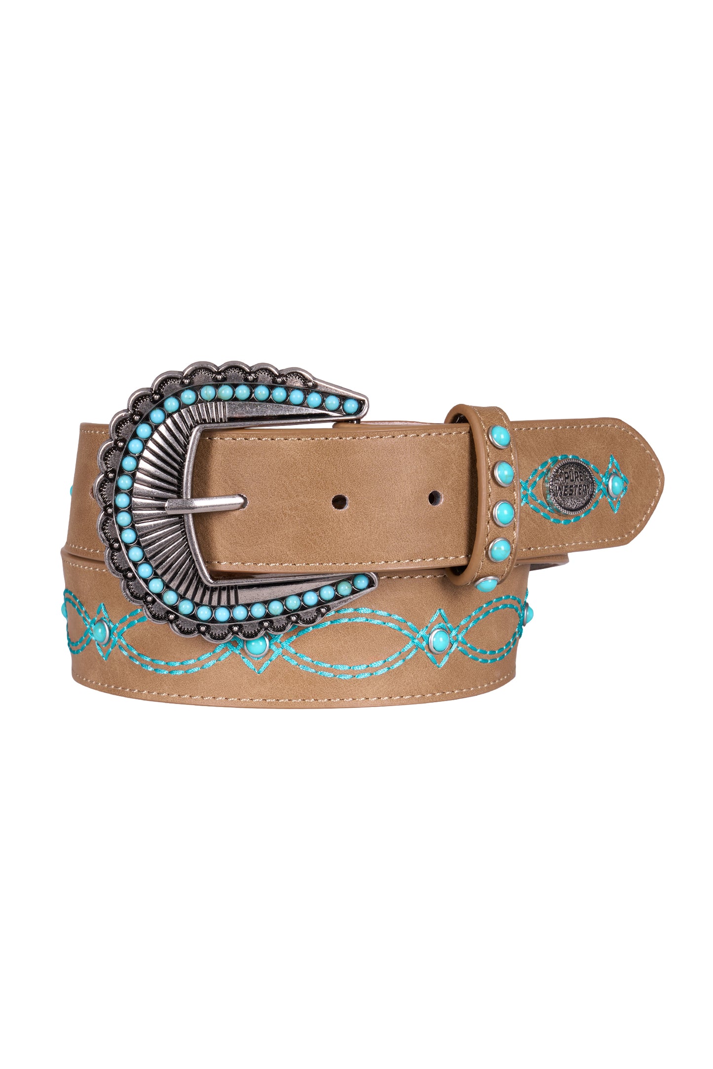 Pure Western Women's Jojo Belt - Light Tan