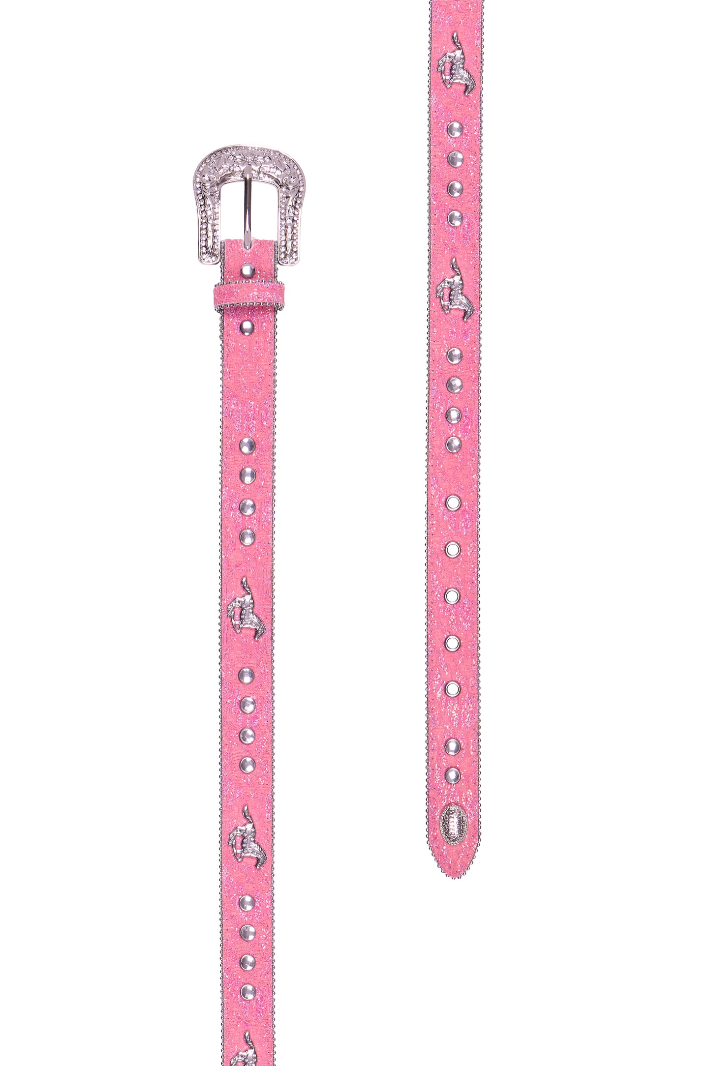 Pure Western Girl's Betina Belt - Hot Pink