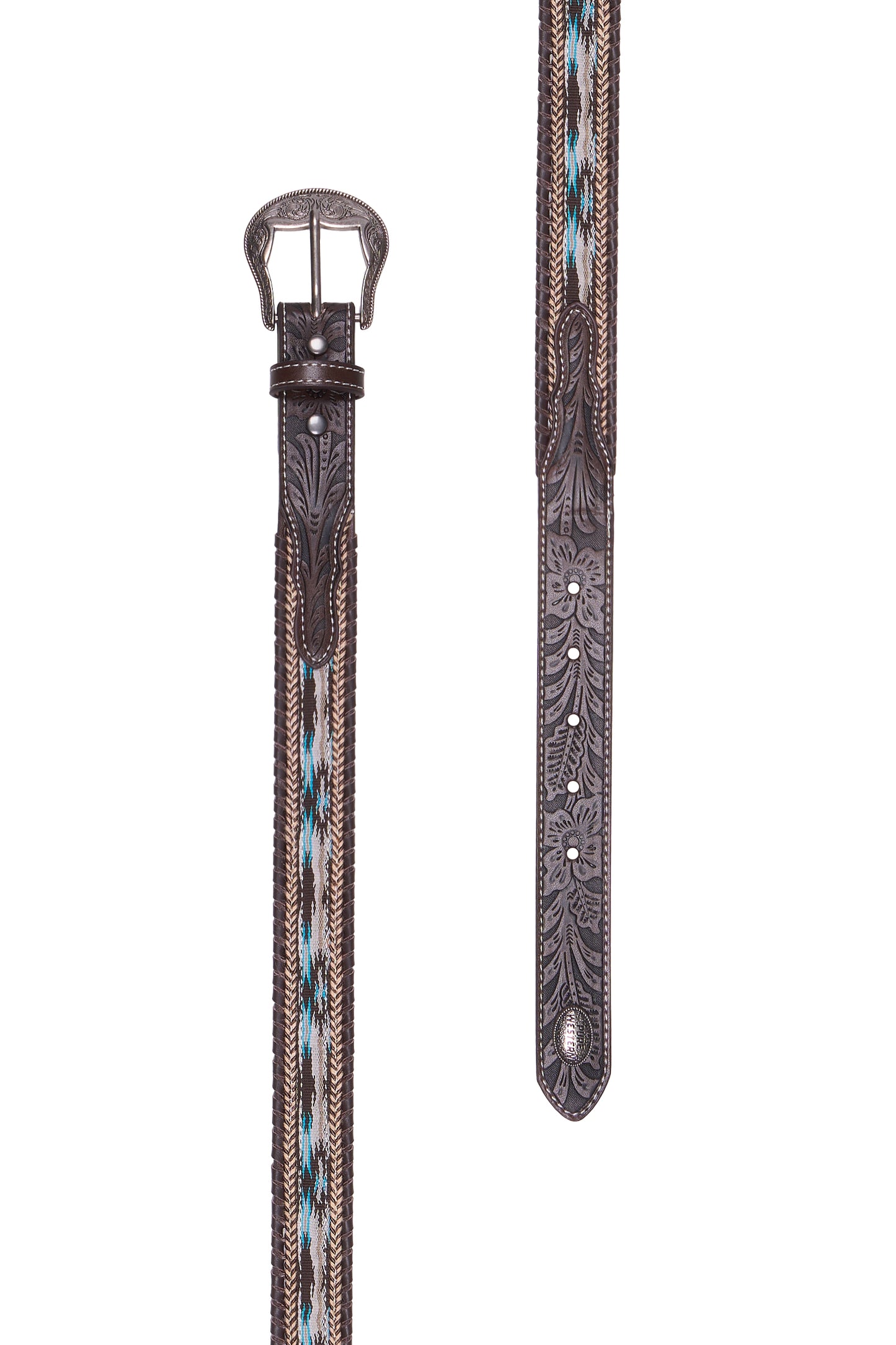 Pure Western Boy's Lynton Belt - Dark Tan