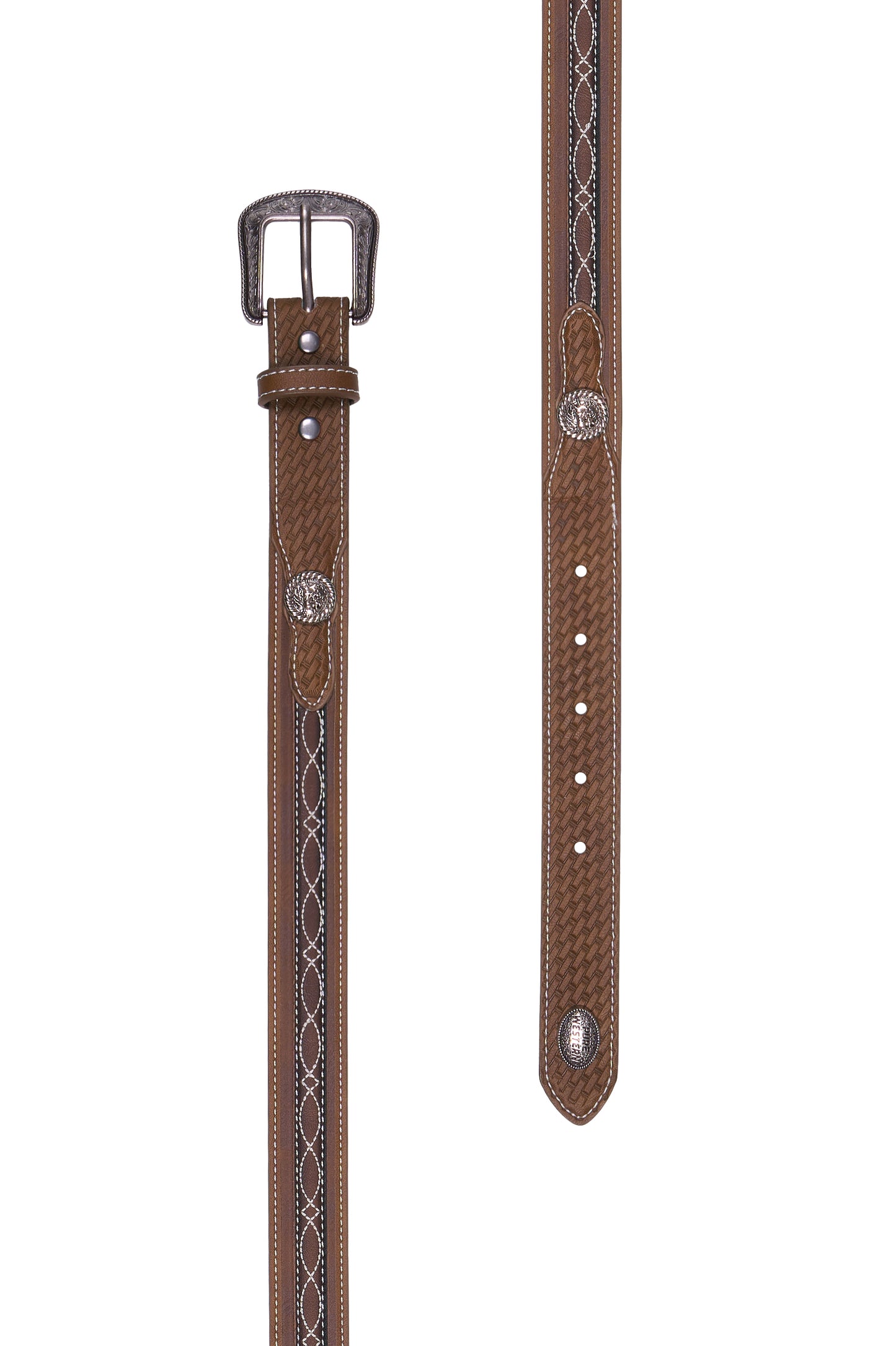 Pure Western Boy's Kylon Belt - Tan