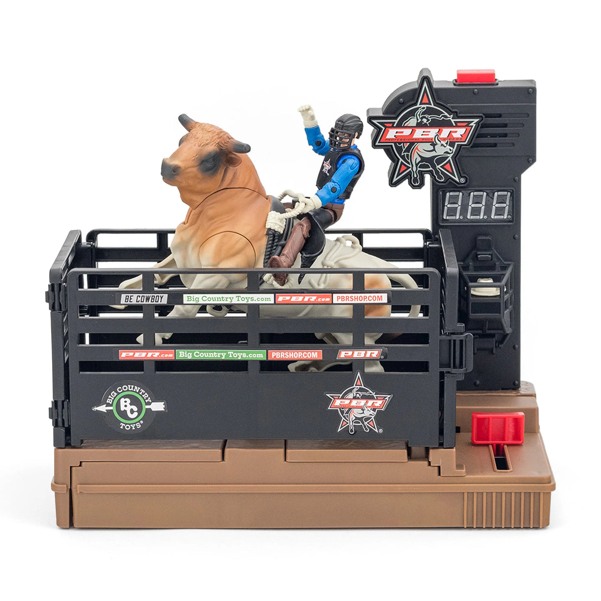 Big Country Toys PBR Bucking Bull & Rider