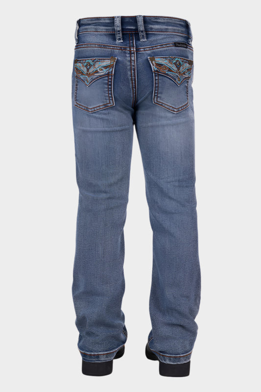 PURE WESTERN GIRLS NINA BOOT CUT JEAN
