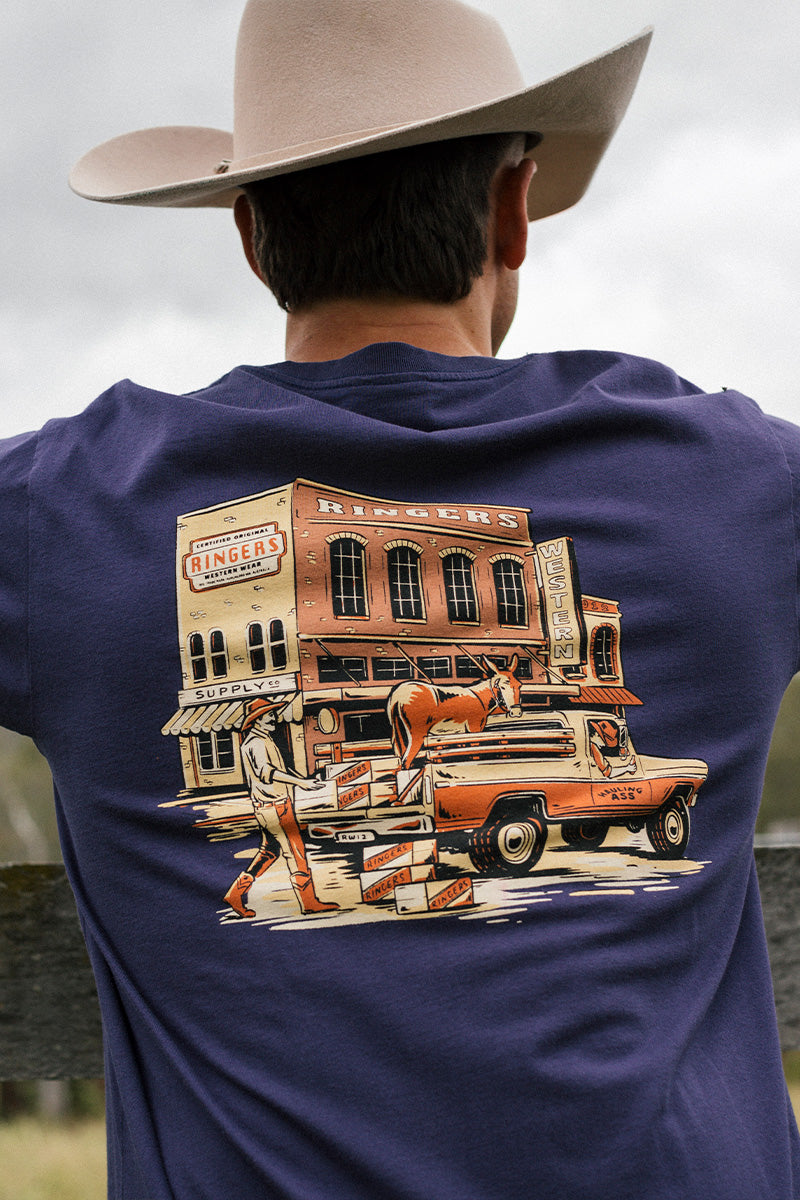 Ringers Western Men's Haulin Loose Fit T-Shirt