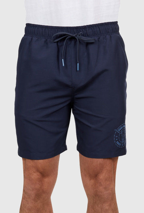 PURE WESTERN MENS WALKER BOARDSHORT (NAVY)
