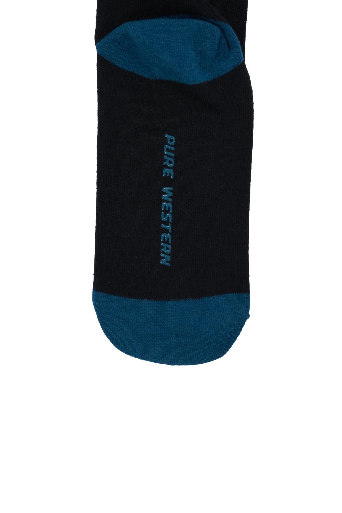 Pure Western Adult Crew Socks (Twin Pack)