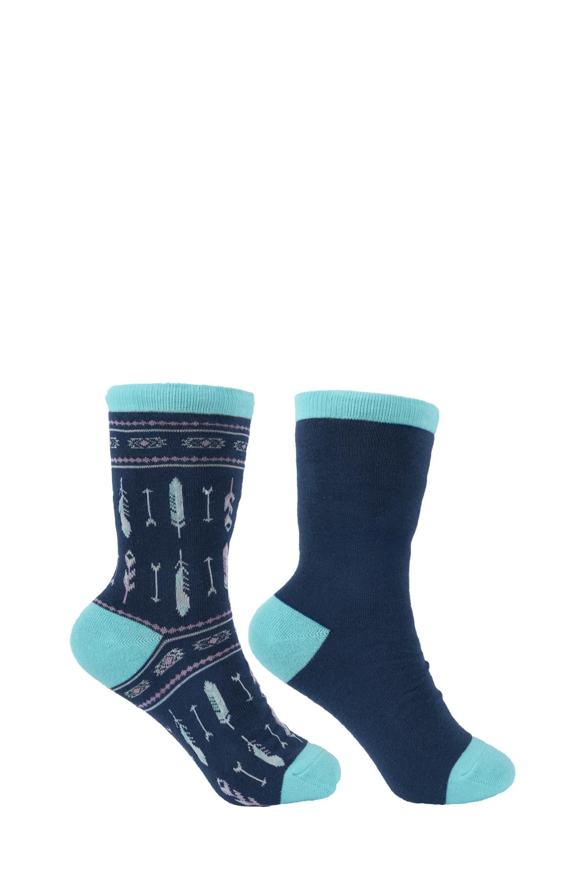 NAVY/TURQUOISE