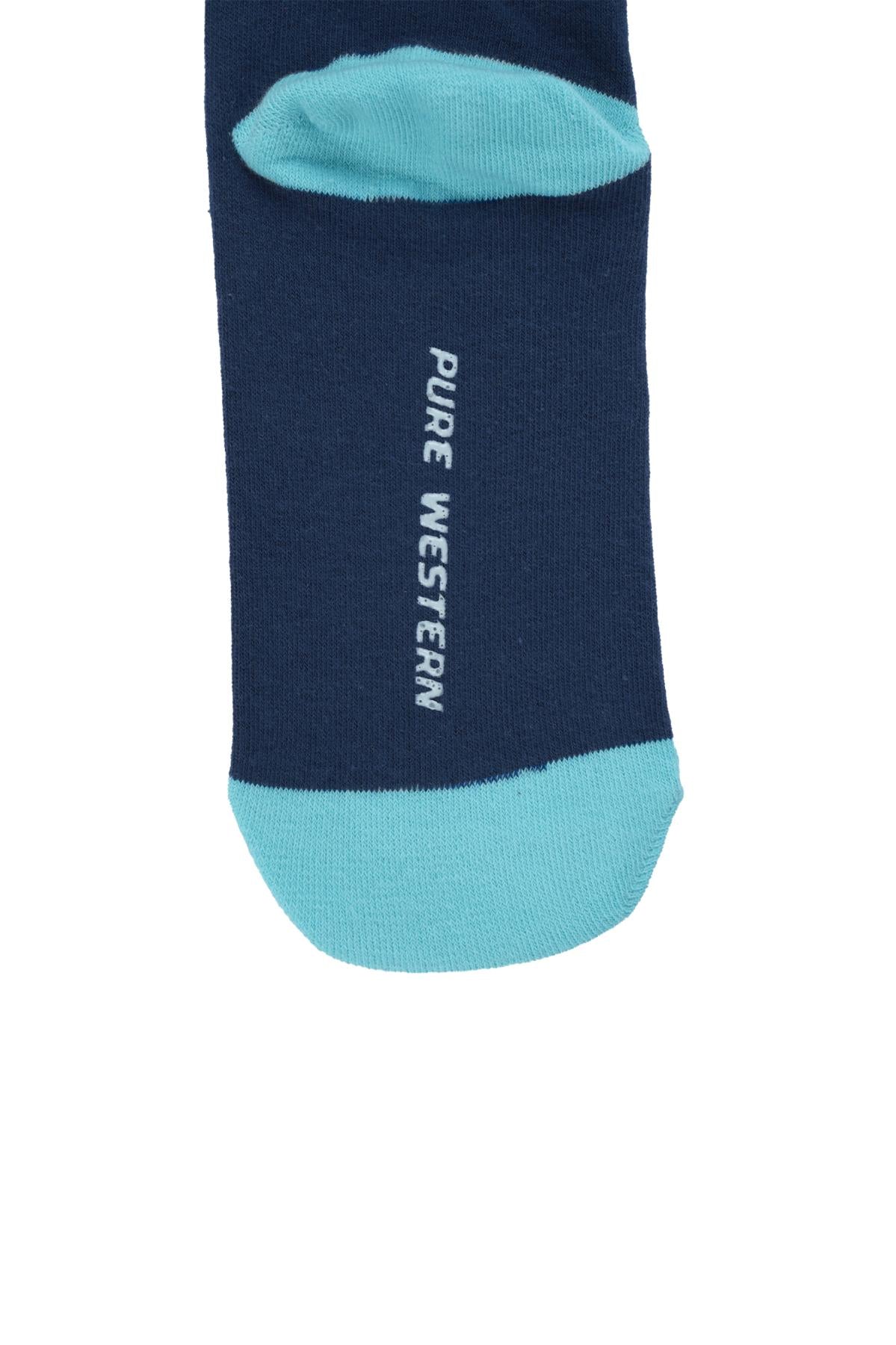 Pure Western Kid’s Crew Socks (Twin Pack)