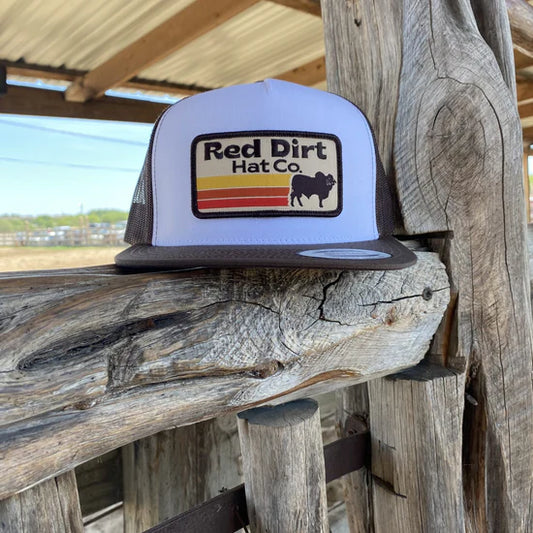 Red Dirt Hat Pancho Brown/White/Brown 6006