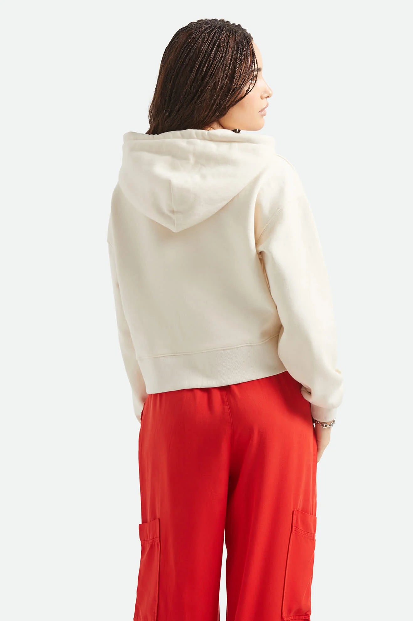 Brixton Women's Pegasus Zip Hood - Whitecap