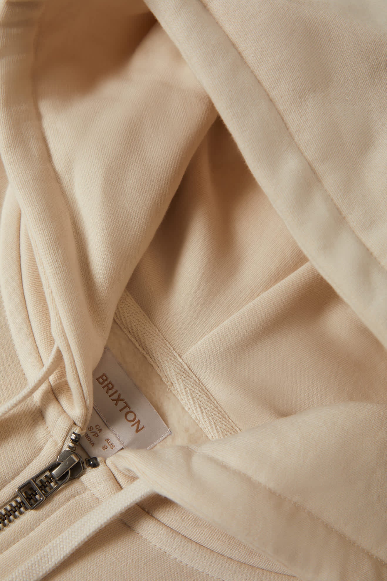Brixton Women's Pegasus Zip Hood - Whitecap