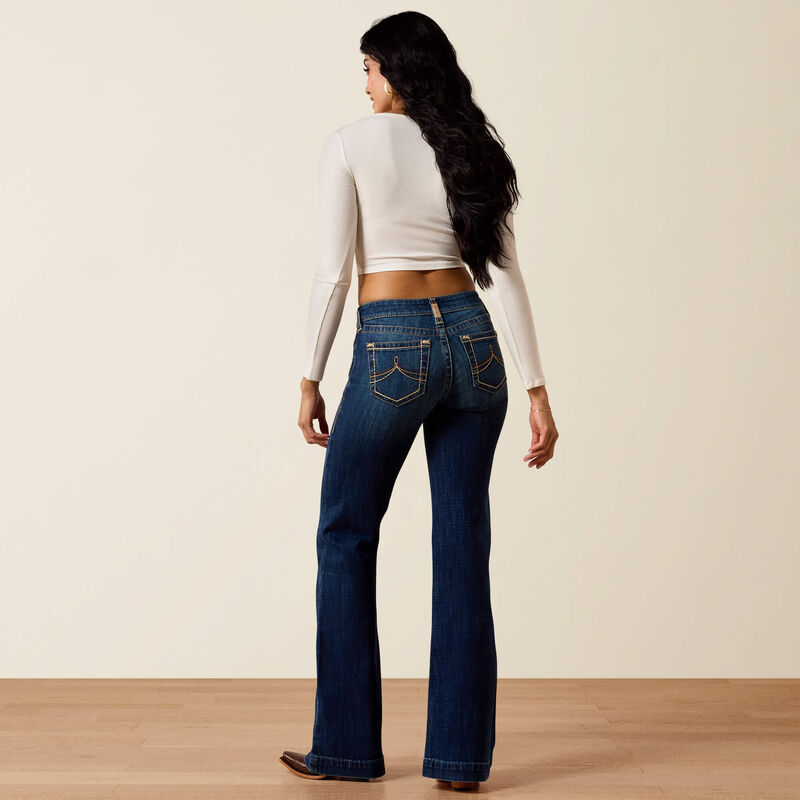 Ariat Women's Perfect Rise Kahlani Trouser Jeans - Berryessa
