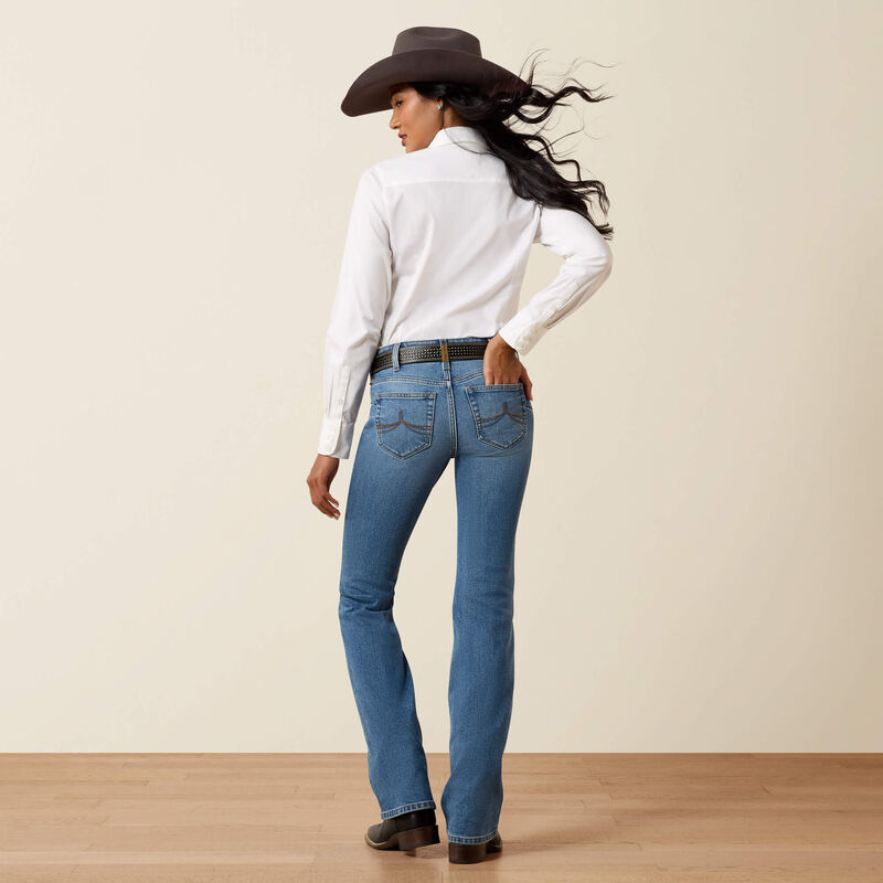 Ariat Women's Perfect Rise Acclimatize Nayelli Boot Cut Jean - Panama - Regular