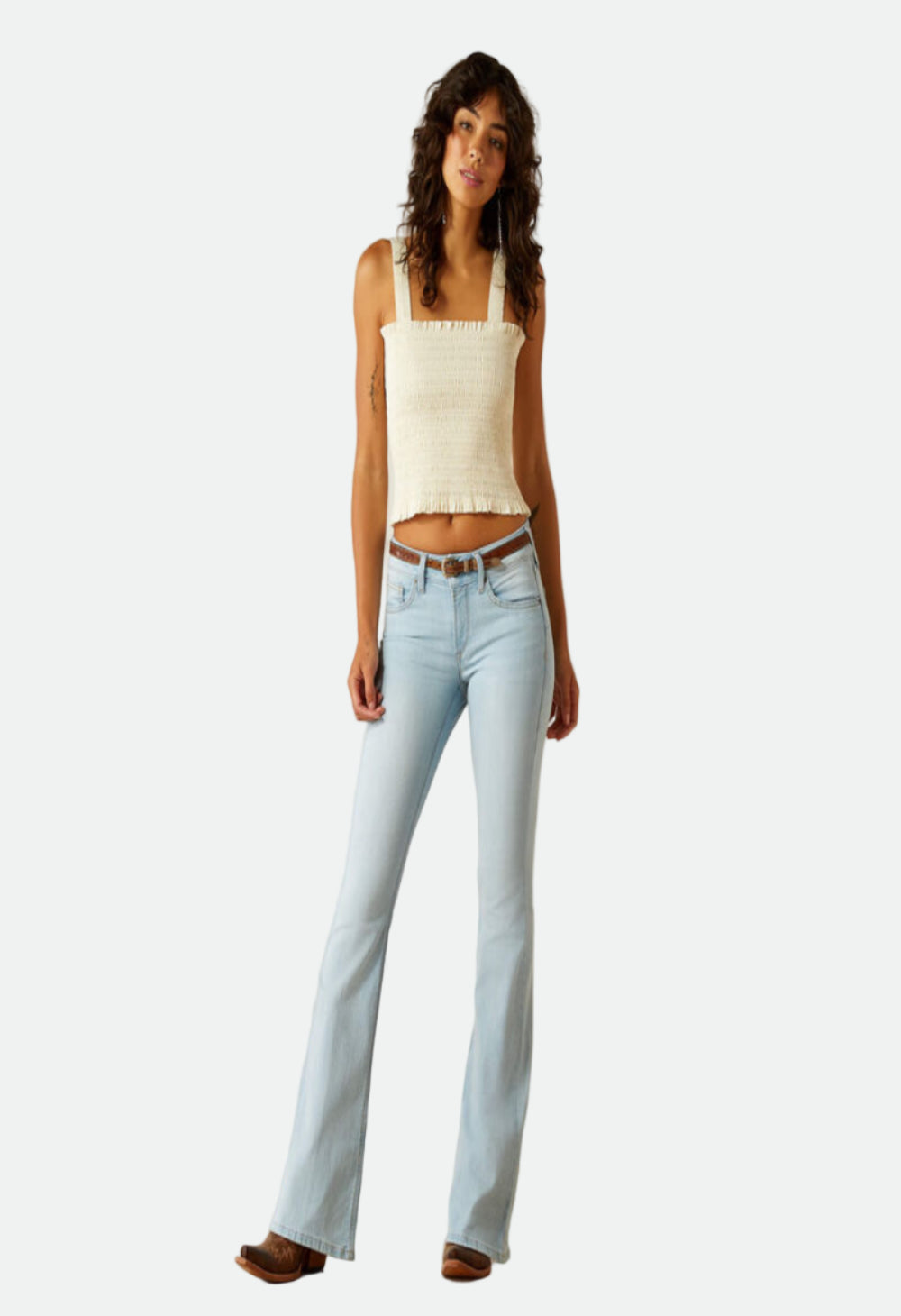 Ariat Women's Perfect Rise June Flare Jeans - June Springfield (Reg)