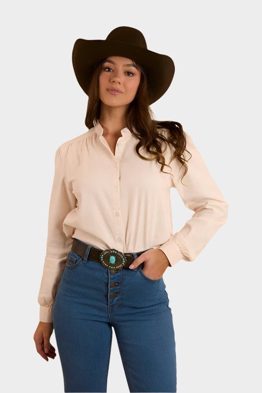Ringers Western Womens Pia Blouse - White
