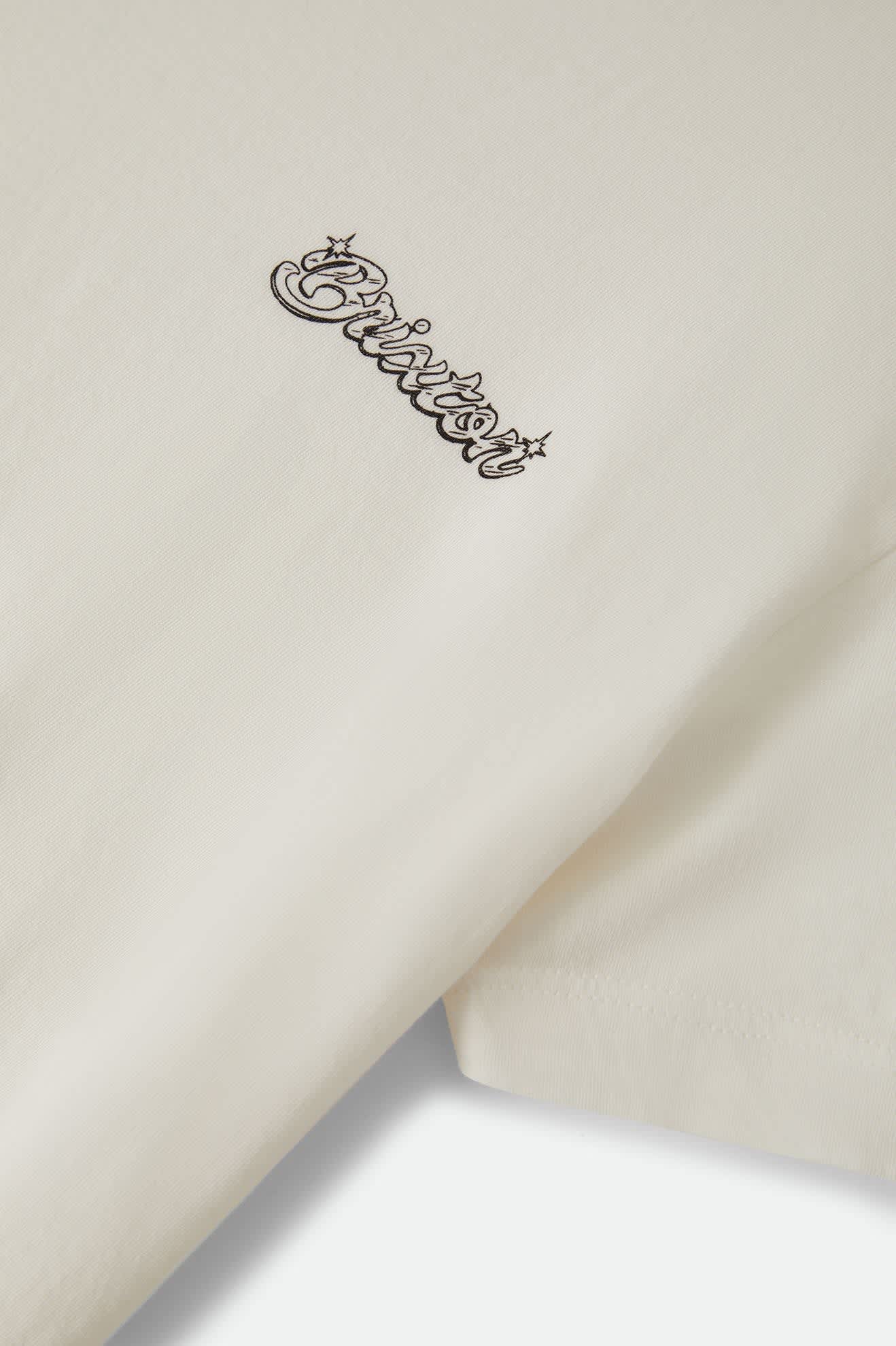 Brixton Women's Pinned Slim Crew Tee - Off White