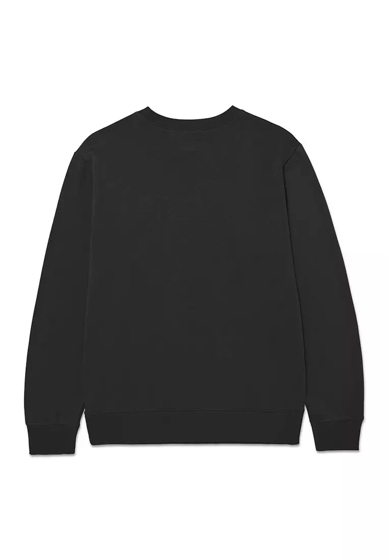 CAT Workwear Patch French Terry Crewneck Fossil