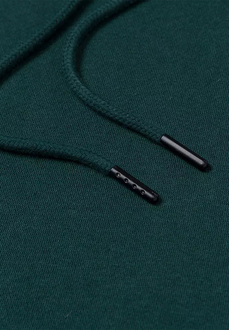 CAT Workwear Men's Relaxed French Terry Hoodie - Washed Black