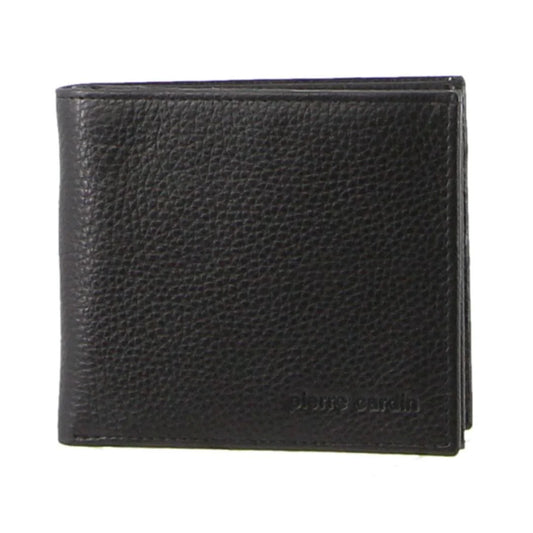 Pierre Cardin Men's Italian Leather Tri-Fold Protected RFID Wallet 11cm
