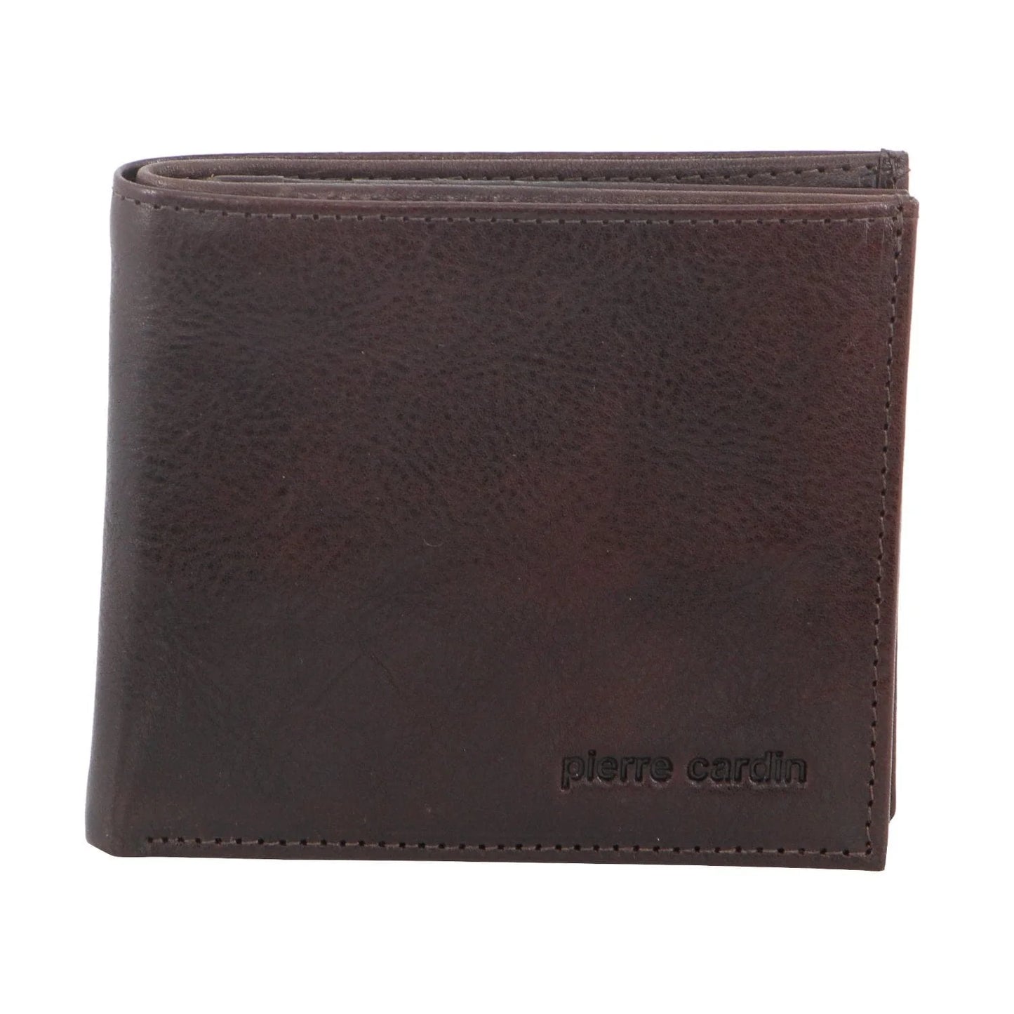 Pierre Cardin Men's Italian Leather Tri-Fold Protected RFID Wallet 11cm