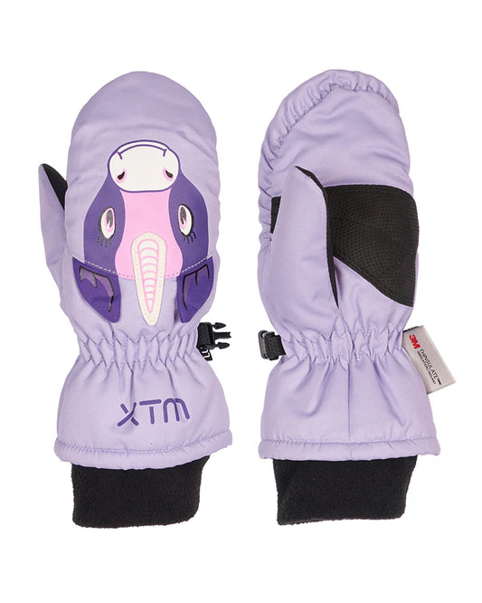 XTM Performance Kids' Puppet Snow Mitt - Lavender