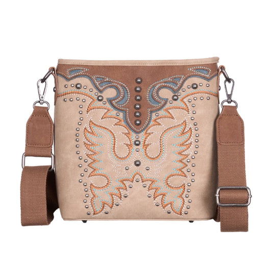Pure Western Women's Neve Crossbody Bag - Natural/Tan