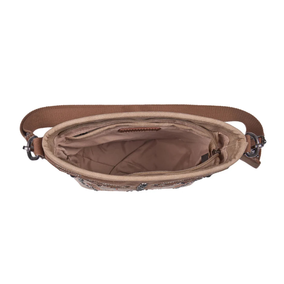 Pure Western Women's Neve Crossbody Bag - Natural/Tan
