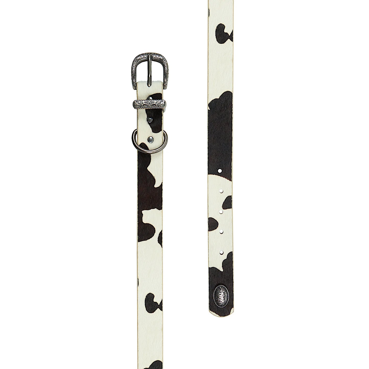 Pure Western Adelaide Dog Collar - BlackWhite