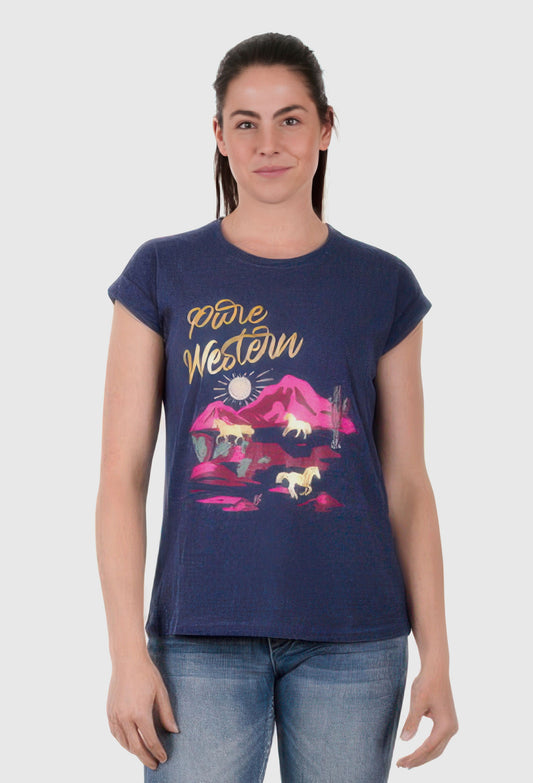 PURE WESTERN WOMENS NIA TANK - CLEARANCE