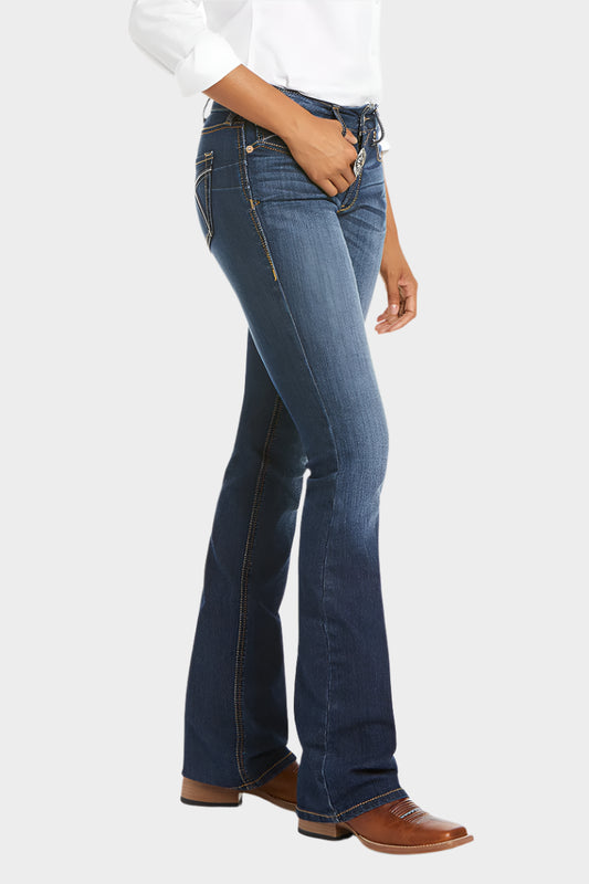 Ariat Women's R.E.A.L. Perfect Rise Stretch Rosa Boot Cut