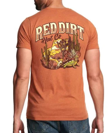 Red Dirt Hat Co. "Desert Sky" Graphic T-Shirt - Rust