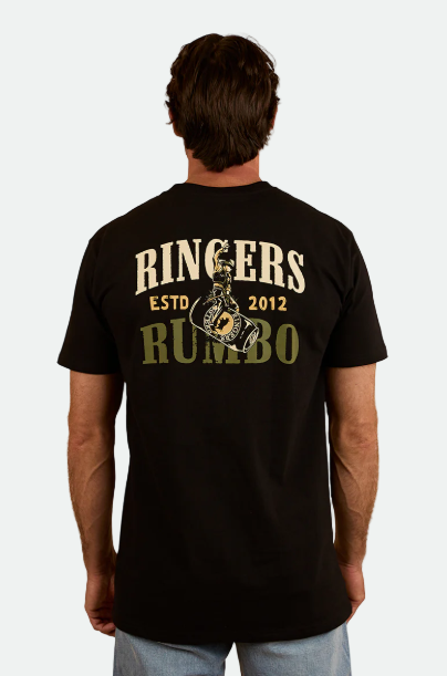 Ringers Western Aint My First Rumbo Stock Fit T-Shirt - Black