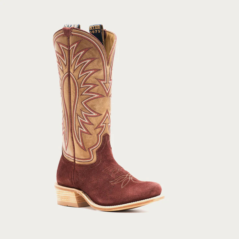 Hyer Women's Rose Hill - Burgundy/Tan