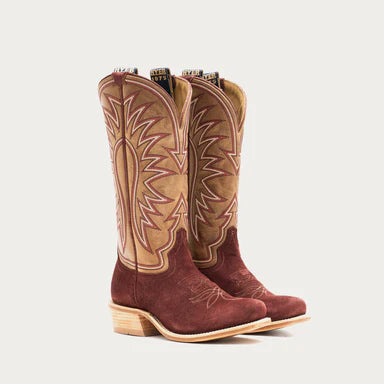 Hyer Women's Rose Hill - Burgundy/Tan
