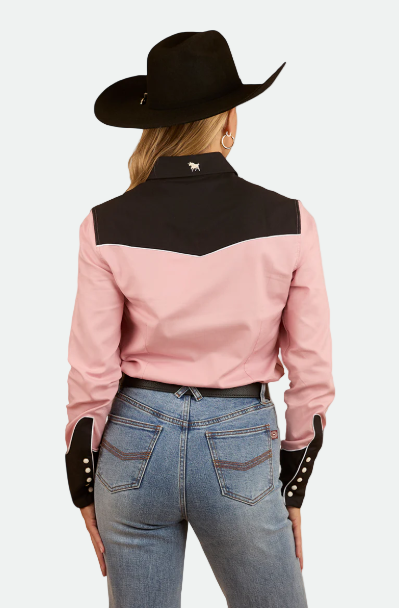 Ringers Western Bellingen Womens Western Shirt - Rosey Pink