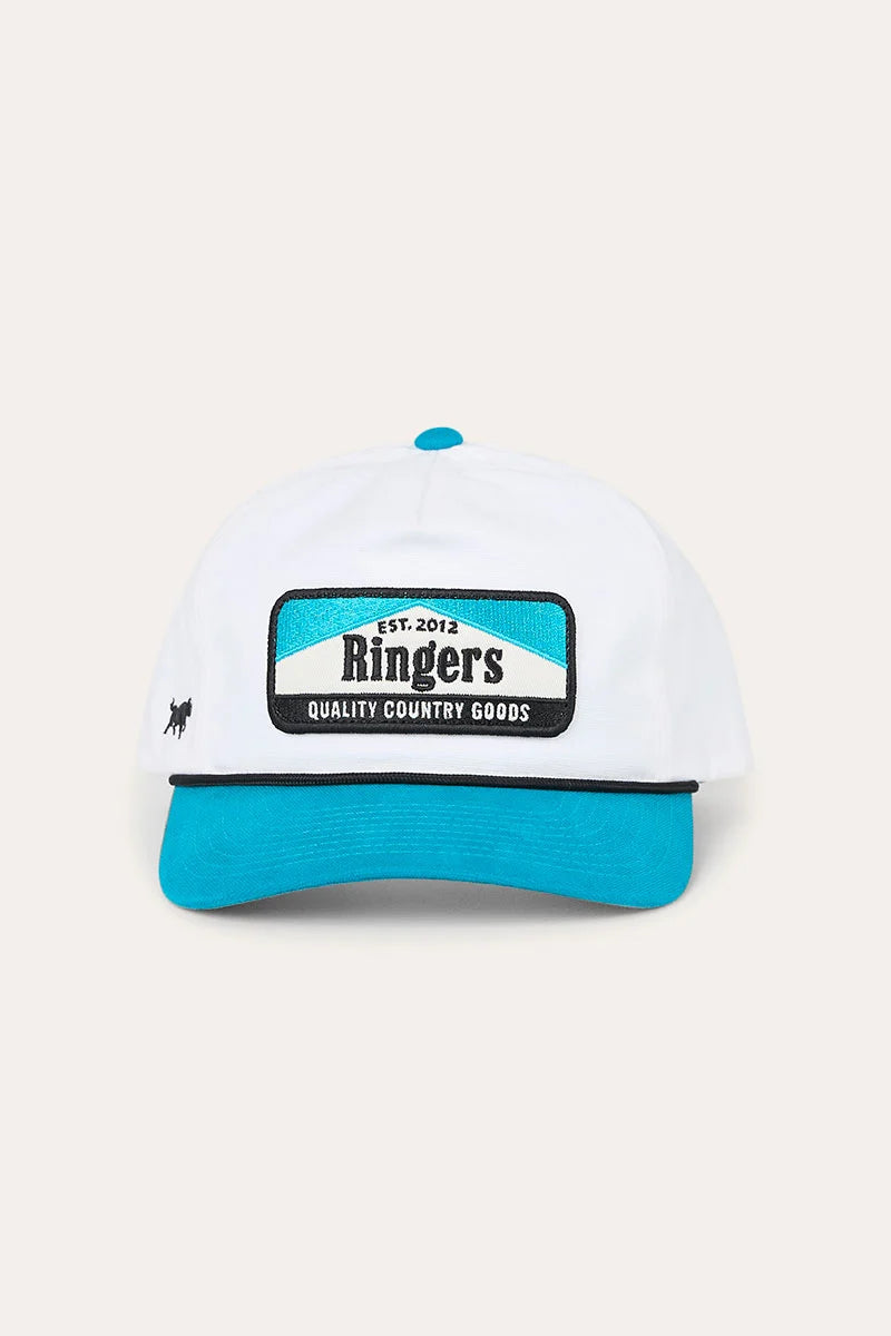 RangersRoadhouseCap_Off White Teal