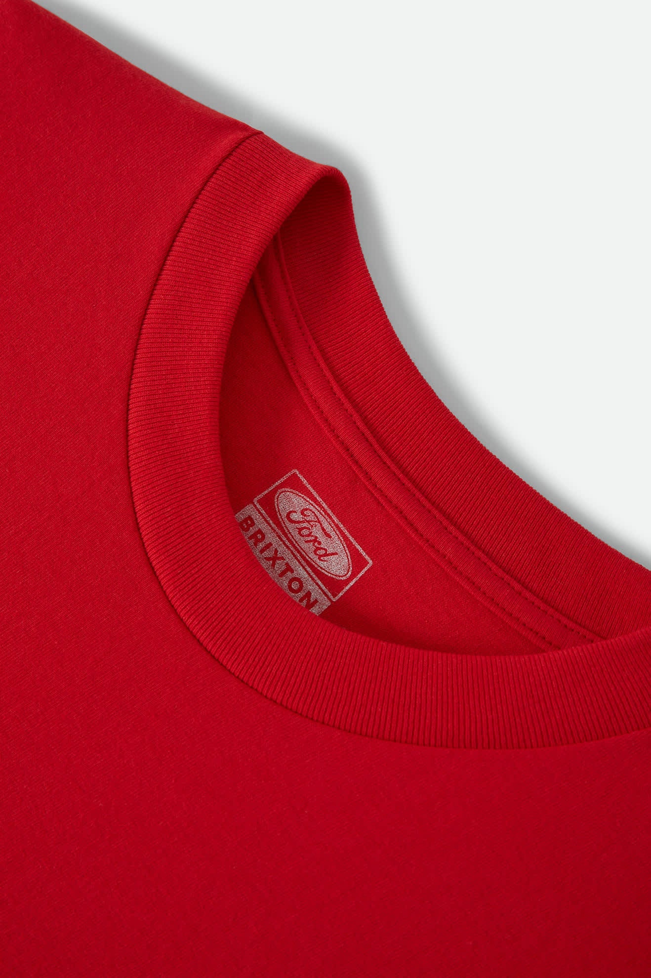 Brixton Men's Ford 4x4 Chrome T-Shirt - Rangoon Red