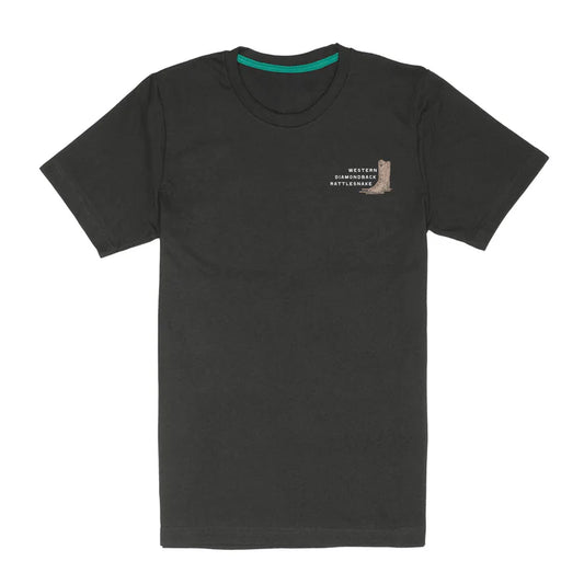 Sendero Provisions Co - Men's Rattlesnake T-Shirt -Vintage Black