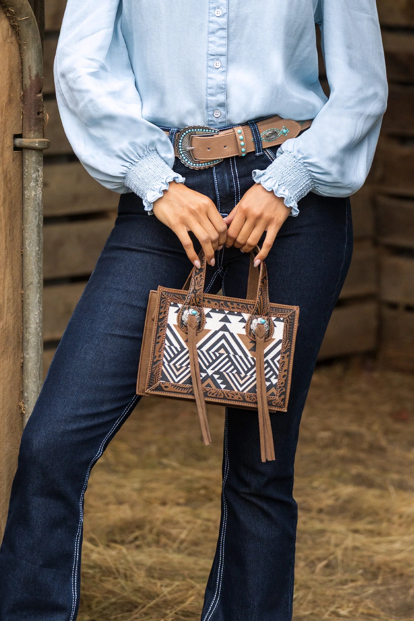 Pure Western Women's Rayleigh Bag - Tan