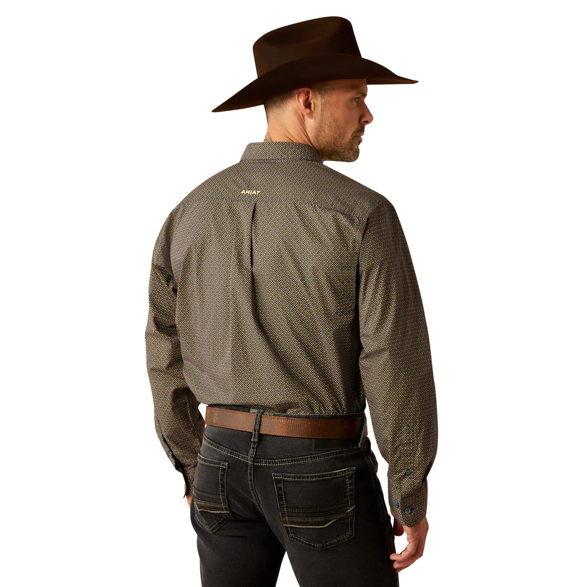 Ariat Men's Reagan Classic Fit Shirt - Royal Blue