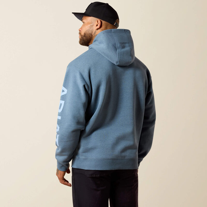 Ariat Men's Rebar Lightweight Logo Hoodie