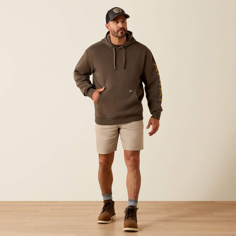 Ariat Men's Rebar Lightweight Logo Hoodie