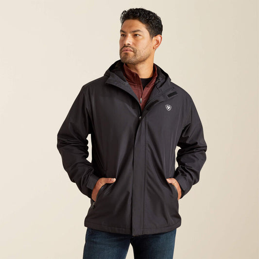 Ariat Men's Rebar Stormshell Waterproof Jacket - Black