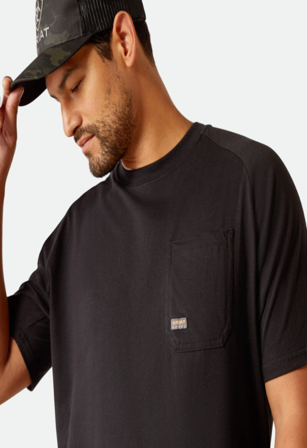 Ariat Men's Rebar Cotton Strong Workhog T-Shirt