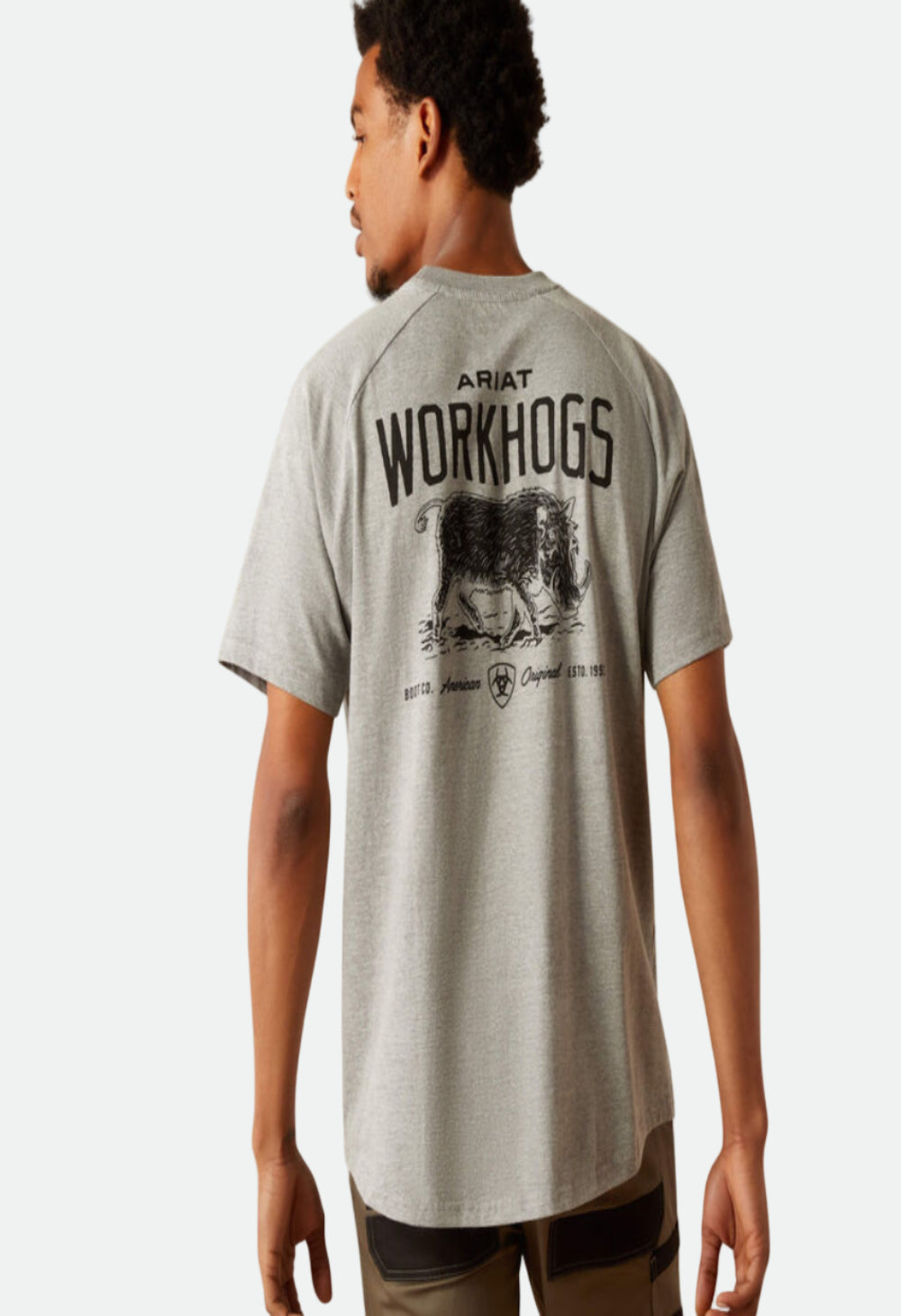 Ariat Men's Rebar Cotton Strong Workhog T-Shirt