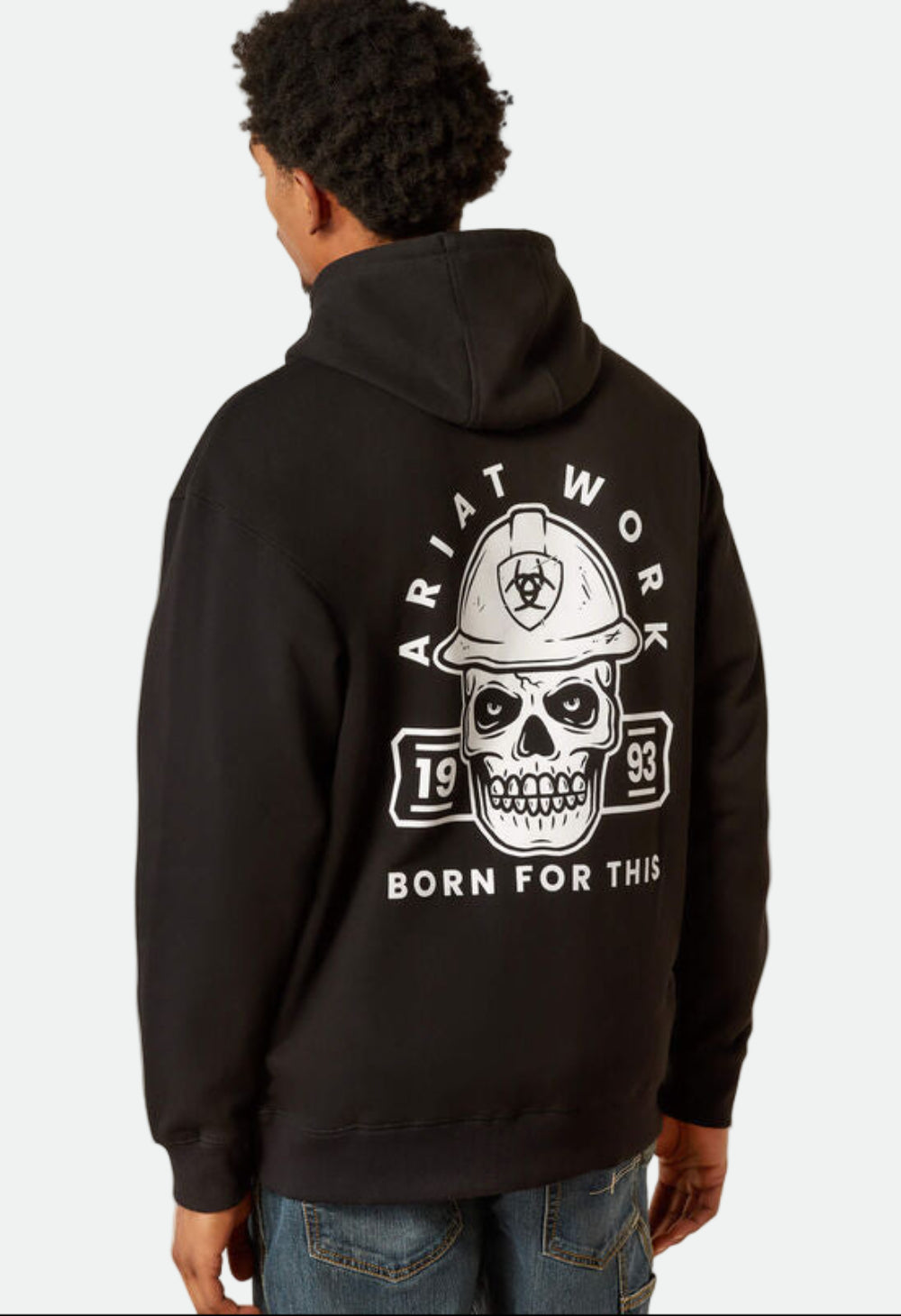 Ariat Men's Rebar Workman Hardhead Hoodie - Black