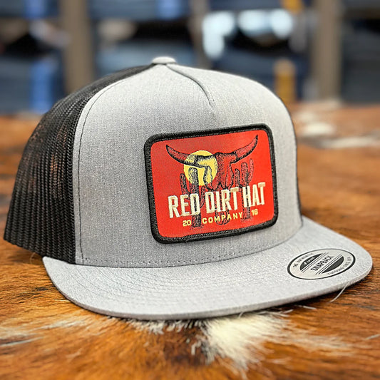 Red Dirt Hat Co. Boone FB Hat in GreyBlack