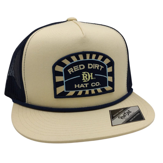Red Dirt Stone/Navy The Conductor Snapback Ball Cap