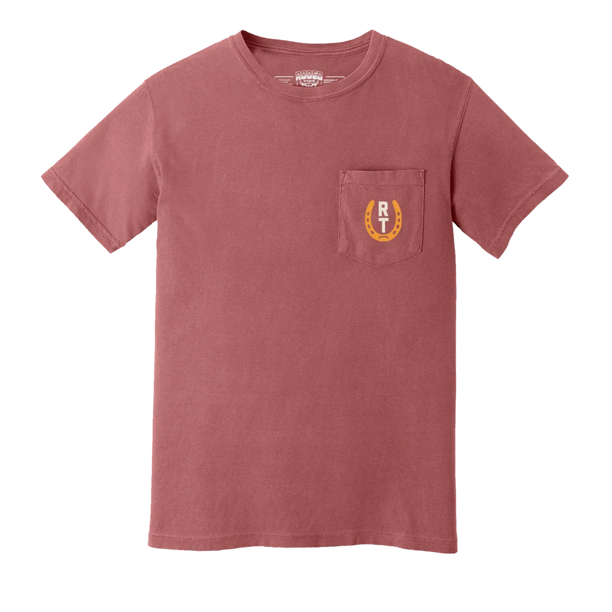 Dale Brisby's Rodeo Time Red Leaner Pocket T