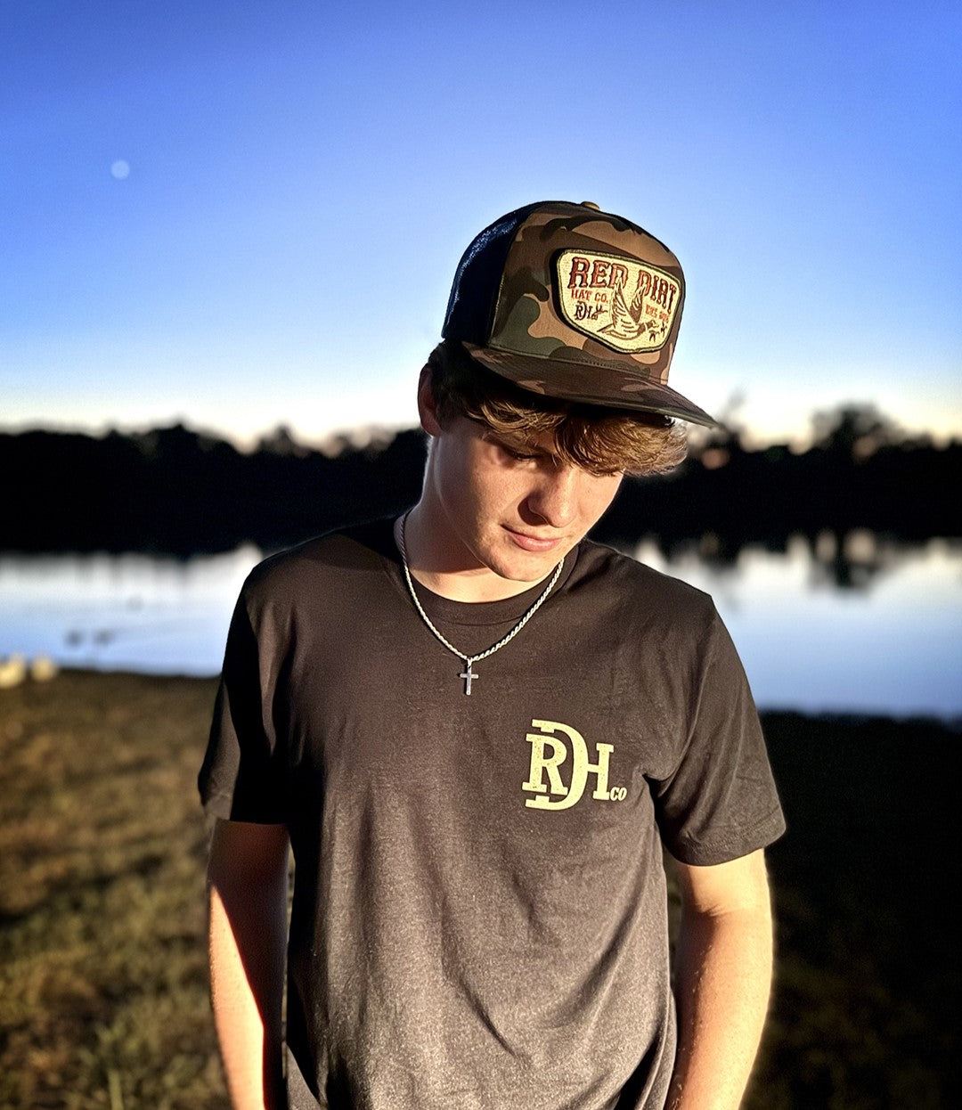 Red Dirt Hat Co. Fly South Classic 5-panel snapback cap