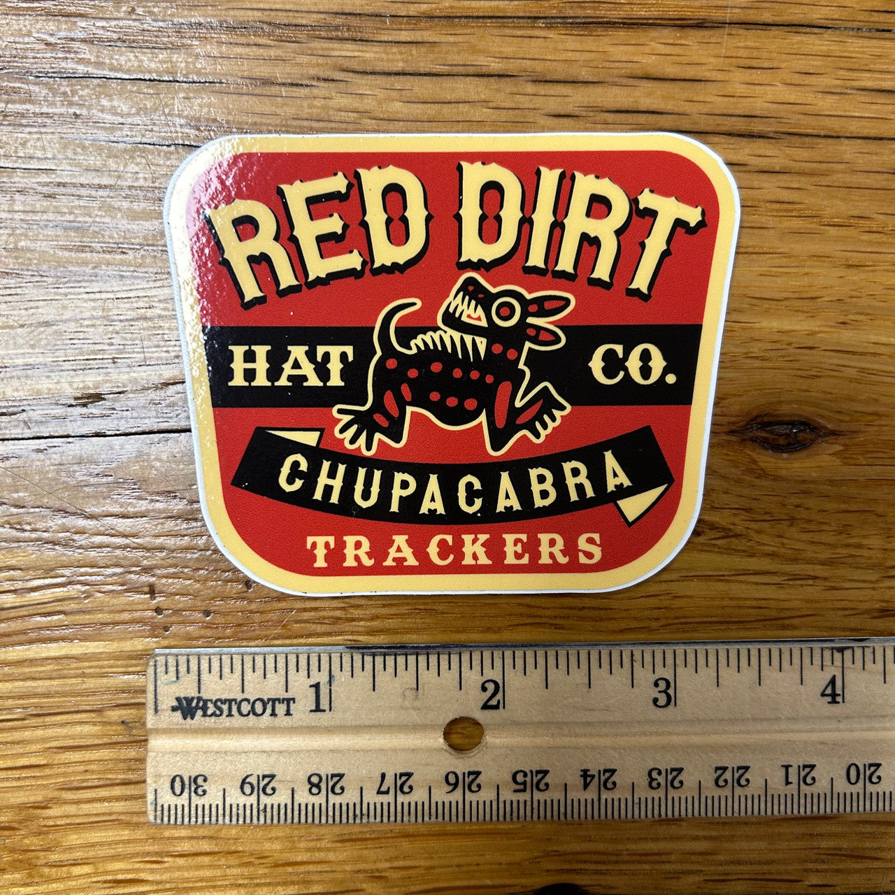 Red Dirt Hat Co. Chupacabra Sticker